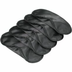 ILOVEMILAN Masques Pour Dormir, Masque De Nuit, Masque Pour Les Yeux, Protection Contre Les Rayons Du Soleil, Protection Contre Les Rayons Du Soleil, Pour Le Voyage, Le Sommeil, 5pcs (noir)