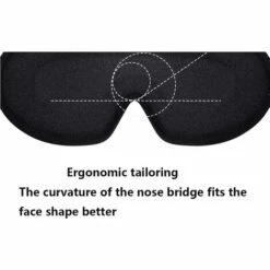 ECHOO Masque De Sommeil Contour Des Yeux, Masque De Sommeil 3D, Doux Et Respirant, Occultant, Masque Pour Les Yeux, Pour Les Voyages, Les Siestes, Le Yoga, L'avion, La Nuit Pour Homme Et Femme Violet 8 ECHOO Masque De Sommeil Contour Des Yeux, Masque De Sommeil 3D, Doux Et Respirant, Occultant, Masque Pour Les Yeux, Pour Les Voyages, Les Siestes, Le Yoga, L'avion, La Nuit Pour Homme Et Femme Violet -Protection des voies respiratoires Soldes 39190481 2