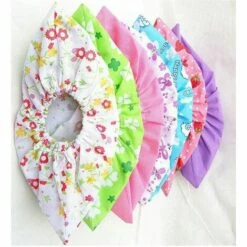 TRIOMPHE 10 Paires De Tissu Non Tissé Envers Antidérapant Couvre-chaussures Floral Couleur Candy Couleur Lavable Réutilisable Respirant à La Poussière Sol Protecteurs Couvre-chaussures Couleur Aléatoire -Protection des voies respiratoires Soldes 39355150 2