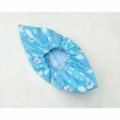 TRIOMPHE 10 Paires De Tissu Non Tissé Envers Antidérapant Couvre-chaussures Floral Couleur Candy Couleur Lavable Réutilisable Respirant à La Poussière Sol Protecteurs Couvre-chaussures Couleur Aléatoire -Protection des voies respiratoires Soldes 39355150 5