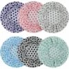 TRIOMPHE Bonnet De Douche 6 Pièces, Imperméable Bonnet De Bain élastiques Chapeau Réutilisables, Grand Accessoire Cheveux Douche Pour Les Femmes Filles De Douche Spa Salon 1 TRIOMPHE Bonnet De Douche 6 Pièces, Imperméable Bonnet De Bain élastiques Chapeau Réutilisables, Grand Accessoire Cheveux Douche Pour Les Femmes Filles De Douche Spa Salon -Protection des voies respiratoires Soldes 39510656 1