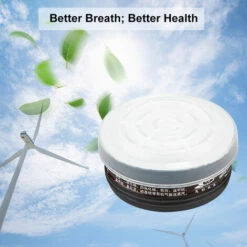 Strong/St-Ldy3 1 Paire Masque A Gaz Filtre Respirateur Masque A Charbon Actif Cartouche Filtrante Pour Peinture Pulverisation Protection Des Gaz Organiques -Protection des voies respiratoires Soldes 39616199 4