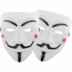TRIOMPHE TRIP Hacker Mask V Pour Vendetta Masque Pour Enfants Femmes Hommes Halloween Costume Cosplay Blanc(2Pièces Une Ensemble) 11 TRIOMPHE TRIP Hacker Mask V Pour Vendetta Masque Pour Enfants Femmes Hommes Halloween Costume Cosplay Blanc(2Pièces Une Ensemble) -Protection des voies respiratoires Soldes 39637229 5