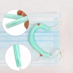 TRIOMPHE TRIP 5 Paires Oreille Protection Crochet, Protege Oreille Masque, Cache-oreilles Réutilisables En Silicone, Protections D'oreille Colorées, Protections De Crochet D'oreille Antidérapantes -Protection des voies respiratoires Soldes 39637291 4