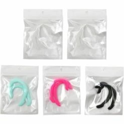 BETTERLIFE 5 Paires Oreille Protection Crochet, Protege Oreille Masque, Cache-oreilles Réutilisables En Silicone, Protections D'oreille Colorées, Protections De Crochet D'oreille Antidérapantes -Protection des voies respiratoires Soldes 39654207 5