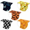 BETTERLIFE Générique 50 PC Masque Tissu Enfant Mignonne Non-tissé 3 Plis Protection Faciale Jetable Halloween Noël Impression Bandeaux Pour Fille Garçon -Protection des voies respiratoires Soldes 39689721 1