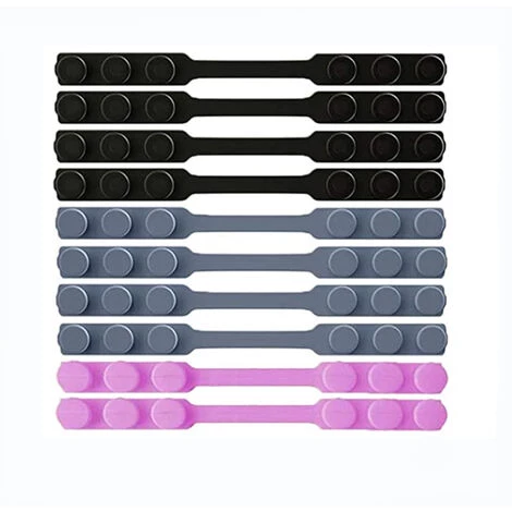 TRIOMPHE (10 Pièces) Extensions De Sangle De Masque, Crochet Masque En Silicone, Épargne-Oreilles, Anti-Serrage Sangle De Masque, Pour Adulte Et Enfant Petite Et Grosse Tête 3 TRIOMPHE (10 Pièces) Extensions De Sangle De Masque, Crochet Masque En Silicone, Épargne-Oreilles, Anti-Serrage Sangle De Masque, Pour Adulte Et Enfant Petite Et Grosse Tête