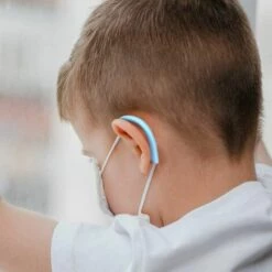 TRIOMPHE Le Noir Crochet D'oreille En Silicone Clip Oreille, Crochet Protecteur D'oreille Anti-Serrage Support De Décompression Crochet Accessoires De Sangle D'oreille Boucle D'extension D'oreille, 4 Paires -Protection des voies respiratoires Soldes 39859696 5