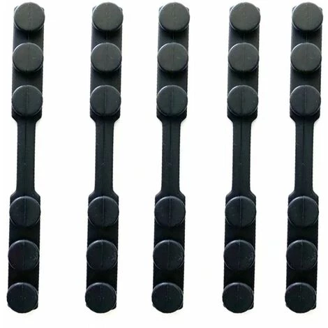 TRIOMPHE Extenseur De Sangle De Masque En Silicone Avec Boutons, 5 Pièces D'extension De Masque Anti-Dérapant Réglable, Anti-Serrage Souple Sangle D'oreille Crochet Economiseur Protecteur - Noir 3 TRIOMPHE Extenseur De Sangle De Masque En Silicone Avec Boutons, 5 Pièces D'extension De Masque Anti-Dérapant Réglable, Anti-Serrage Souple Sangle D'oreille Crochet Economiseur Protecteur - Noir