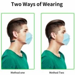 TRIOMPHE Extenseur De Sangle De Masque En Silicone Avec Boutons, 5 Pièces D'extension De Masque Anti-Dérapant Réglable, Anti-Serrage Souple Sangle D'oreille Crochet Economiseur Protecteur - Noir 10 TRIOMPHE Extenseur De Sangle De Masque En Silicone Avec Boutons, 5 Pièces D'extension De Masque Anti-Dérapant Réglable, Anti-Serrage Souple Sangle D'oreille Crochet Economiseur Protecteur - Noir -Protection des voies respiratoires Soldes 39859733 4