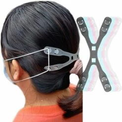 TRIOMPHE Générique Lot De 4 Extenseurs De Sangle De, Anti-Serrage, Support, Crochet De Sangle D'oreille, Accessoires De Poignées, Extension, Boucle D'oreille -Protection des voies respiratoires Soldes 39859739 4