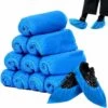 TRIOMPHE Couvre Chaussures Jetables, 100 Pcs Surchaussures Jetables, Antidérapants Et Anti-salissures, Gardent La Pièce/la Voiture/la Moquette Propres Pour Les Familles Et Les Voyages En Plein Air -Protection des voies respiratoires Soldes 39922336 1