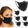 VERSAILLESFR Lot De 10 Masques En Tissu - Protection Du Visage Unisexe Avec Boucle D'oreille - Réutilisable Et Lavable -Protection des voies respiratoires Soldes 40003575 1