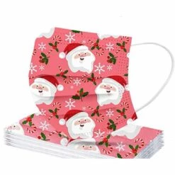 ILOVEMILAN Masque De Noël Masque Facial Avec élastiques Masque Jetable Adulte Dessin Animé Impression Masque De Protection à Trois Couches Pour Noël Mixte 50 Pièces (07) 8 ILOVEMILAN Masque De Noël Masque Facial Avec élastiques Masque Jetable Adulte Dessin Animé Impression Masque De Protection à Trois Couches Pour Noël Mixte 50 Pièces (07) -Protection des voies respiratoires Soldes 40103979 3