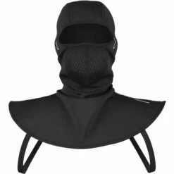 ASUPERMALL Masque De Ski D'Hiver Thermique Cyclisme Coupe-Vent Balaclava Face Cover Pour Hommes Femmes Sports De Plein Air Cyclisme Ski Snowboard Moto,Noir, Epais