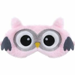 TANABATA Animaux Masque De Sommeil Femme Enfant Fille Peluche Soie 3D Moelleux Masque De Nuit Occultant Mignon Masque Pour Les Yeux Pour Dormir Voyage Sieste