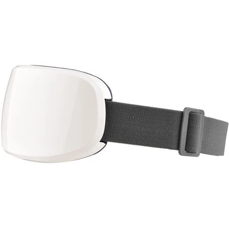 ASUPERMALL Masque Pour Les Yeux De Musique Couvre-Yeux Chauffants Pour Dormir Masque De Sommeil Bt Sans Fil Pliable Masque De Sommeil De Voyage Avec Haut-Parleurs Integres Et Minuterie Sangle De Tete Reglable,Blanc 5 ASUPERMALL Masque Pour Les Yeux De Musique Couvre-Yeux Chauffants Pour Dormir Masque De Sommeil Bt Sans Fil Pliable Masque De Sommeil De Voyage Avec Haut-Parleurs Integres Et Minuterie Sangle De Tete Reglable,Blanc – Image 3