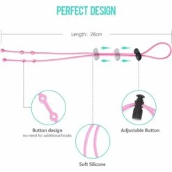 ILOVEMILAN 10pcs Attache Masque En Silicone Accroche Masque Derrière Tête Crochet Extension De Sangle De Masque Enfant Adulte Attaches Protection Oreille,noir 10 ILOVEMILAN 10pcs Attache Masque En Silicone Accroche Masque Derrière Tête Crochet Extension De Sangle De Masque Enfant Adulte Attaches Protection Oreille,noir -Protection des voies respiratoires Soldes 41486010 4