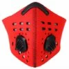 ILOVEMILAN Masque Anti-poussière, Demi-Masque De Filtre Coupe-Vent Respirant Avec Crochet Et Boucle, Matériau Néoprène De Qualité Pour Le Cyclisme En Extérieur(Rouge) -Protection des voies respiratoires Soldes 41486023 1
