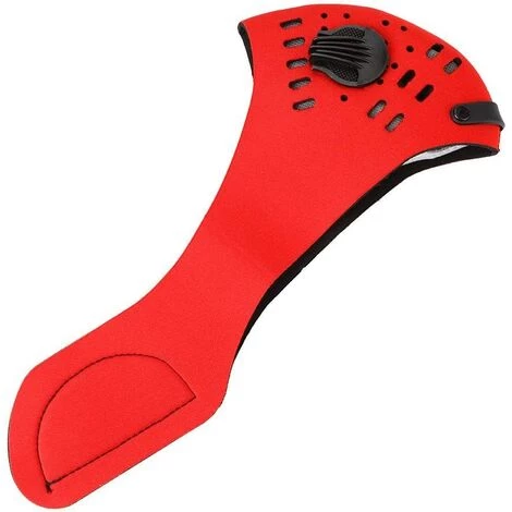 ILOVEMILAN Masque Anti-poussière, Demi-Masque De Filtre Coupe-Vent Respirant Avec Crochet Et Boucle, Matériau Néoprène De Qualité Pour Le Cyclisme En Extérieur(Rouge) 7 ILOVEMILAN Masque Anti-poussière, Demi-Masque De Filtre Coupe-Vent Respirant Avec Crochet Et Boucle, Matériau Néoprène De Qualité Pour Le Cyclisme En Extérieur(Rouge) – Image 5