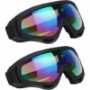 TRIOMPHE TRIOM 2pcsLunettes De Ski Masques Snowboard,Motoneige Moto Lunettes Ski Goggles Protection Lunettes Lens Anti-poussière, UV Protection,Anti-Buée, Coupe-Vent Pour Garçons Et Filles, Hommes & Femme -Protection des voies respiratoires Soldes 41657852 1