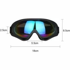 TRIOMPHE TRIOM 2pcsLunettes De Ski Masques Snowboard,Motoneige Moto Lunettes Ski Goggles Protection Lunettes Lens Anti-poussière, UV Protection,Anti-Buée, Coupe-Vent Pour Garçons Et Filles, Hommes & Femme -Protection des voies respiratoires Soldes 41657852 2