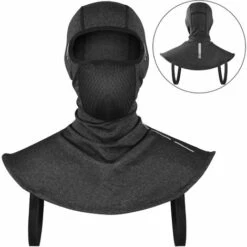 HAPPYSHOPPING Cyclisme Coupe-Vent Balaclava Face Cover Pour Hommes Femmes Sports De Plein Air Cyclisme Ski Snowboard Moto, Modele: Gris Mince - Modele:Gris Mince -Protection des voies respiratoires Soldes 42074073 3