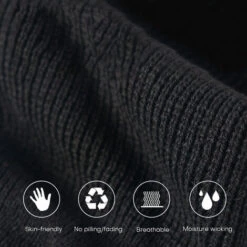 HAPPYSHOPPING Masque Thermique Coupe-vent 3 Trous Hiver Tricote Cyclisme Masque Chauffe-cou Moto Sous Casque Doublure Masque Casquettes Ultime Retention Thermique Chapeau Couverture Complete Masque De Ski, Modele: Vert Fonce 3 Trous - Modele: Vert Fonce 3 Trous -Protection des voies respiratoires Soldes 42074804 3