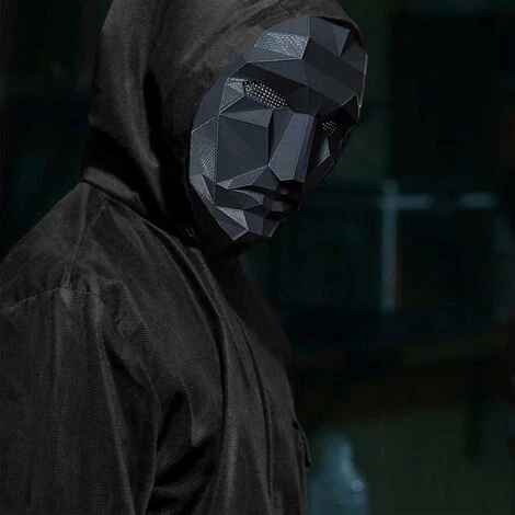 ASUPERMALL Accessoires De Cosplay Masque D'Halloween Couverture Complète Pour Le Festival Cosplay Costume D'Halloween Mascarade Fête Carnaval, Type 4 - Type 4 5 ASUPERMALL Accessoires De Cosplay Masque D'Halloween Couverture Complète Pour Le Festival Cosplay Costume D'Halloween Mascarade Fête Carnaval, Type 4 - Type 4 – Image 3