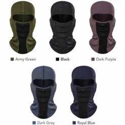 HAPPYSHOPPING Couvre-visage Exterieur Cagoule En Soie Glacee Respirante A Sechage Rapide Couvre-visage Complet Pour Femmes Et Hommes, Modele: Bleu Royal - Modele: Bleu Royal -Protection des voies respiratoires Soldes 42294975 3