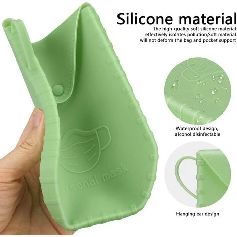 BRIDAY 3 Pièces Etui De Rangement Masque, Bo?te De Rangement Pour Masque,rangement Pour Masque Portable Antibactérien Anti Imperméable Anti Poussière 6 BRIDAY 3 Pièces Etui De Rangement Masque, Bo?te De Rangement Pour Masque,rangement Pour Masque Portable Antibactérien Anti Imperméable Anti Poussière – Image 4