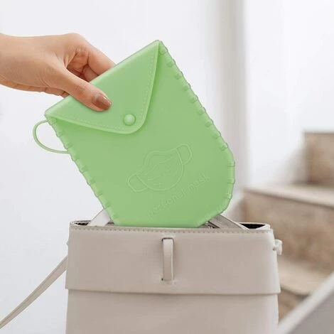 BRIDAY 3 Pièces Etui De Rangement Masque, Bo?te De Rangement Pour Masque,rangement Pour Masque Portable Antibactérien Anti Imperméable Anti Poussière 7 BRIDAY 3 Pièces Etui De Rangement Masque, Bo?te De Rangement Pour Masque,rangement Pour Masque Portable Antibactérien Anti Imperméable Anti Poussière – Image 5