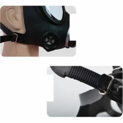 SUN FLOWER FMJ05 Masque à Gaz Anti-chimique D'urgence Lutte Contre L'incendie MF11B Masque Facial 87 Filtre Auto-amorçant Masque De Protection -Protection des voies respiratoires Soldes 43225022 3