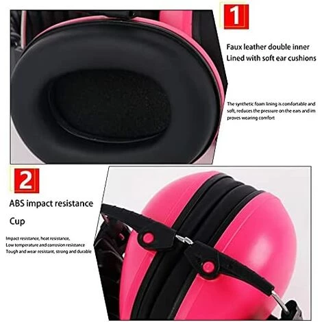 Protection Auditive Anti-lLRm - Protection anti-bruit - Pour Enfants - Triomphe Ble 6 Protection Auditive Anti-lLRm - Protection anti-bruit - Pour Enfants - Triomphe Ble – Image 4