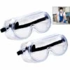 Lunettes De Sécurité PVC,Triomphe Lunettes De Protection Virus Lunettes Antibuée Et Anti-Rayures Pour Le Travail Et Le Sport, Hommes, Femmes -Protection des voies respiratoires Soldes 43349182 1