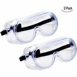 Lunettes De Sécurité PVC,Triomphe Lunettes De Protection Virus Lunettes Antibuée Et Anti-Rayures Pour Le Travail Et Le Sport, Hommes, Femmes -Protection des voies respiratoires Soldes 43349182 2