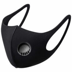 Masque Facial En Tissu Respirant, Avec Valve D'air Et Boucles D'oreilles, Réutilisable, Doux, Lavable, Durable Pour Un Usage Quotidien Public, Triomphe Noir, 4 Pièces 9 Masque Facial En Tissu Respirant, Avec Valve D'air Et Boucles D'oreilles, Réutilisable, Doux, Lavable, Durable Pour Un Usage Quotidien Public, Triomphe Noir, 4 Pièces -Protection des voies respiratoires Soldes 43349194 4