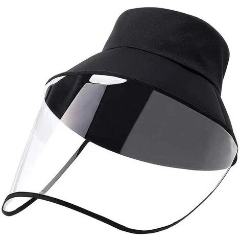 Capuchon Anti-buée, Chapeau De Soleil, Chapeau De Visière Étanche à La Poussière Amovible Avec Visière Transparente Visible Pour L'extérieur, Les Voyages, Le Travail Triomphe (Noir) 3 Capuchon Anti-buée, Chapeau De Soleil, Chapeau De Visière Étanche à La Poussière Amovible Avec Visière Transparente Visible Pour L'extérieur, Les Voyages, Le Travail Triomphe (Noir)