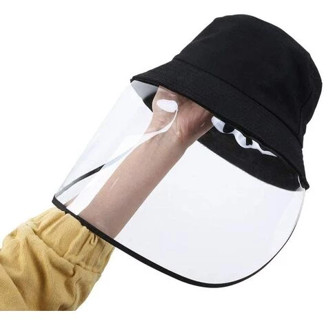 Capuchon Anti-buée, Chapeau De Soleil, Chapeau De Visière Étanche à La Poussière Amovible Avec Visière Transparente Visible Pour L'extérieur, Les Voyages, Le Travail Triomphe (Noir) 5 Capuchon Anti-buée, Chapeau De Soleil, Chapeau De Visière Étanche à La Poussière Amovible Avec Visière Transparente Visible Pour L'extérieur, Les Voyages, Le Travail Triomphe (Noir) – Image 3