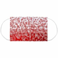 Masque De Noël Protection Sanitaire Masques Jetables Adultes Masques Confortables 50pièces Irisfr （rouge） -Protection des voies respiratoires Soldes 43351711 2