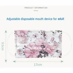 50 PCS Jetables Unisexe Adultes Bandana De Visage Couleur Unie 3 Couches étanche à La Poussière En Plein Air Tissu Revêtement Du Visage Foulard Homme Et Femme，Starlight -Protection des voies respiratoires Soldes 43370875 5