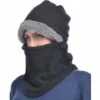 THSINDE Bonnet De Couverture De Masque De Ski Thermique à Capuche En Polaire D'hiver Avec Couvre-visage Détachable -Protection des voies respiratoires Soldes 43997476 1