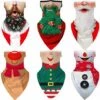 ILOVEMILAN 6 Pcs Noël Visage Bandanas Multi-fonctionnel Cache-Cou Écharpe Chapeaux Bandeau