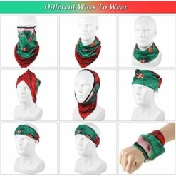 ILOVEMILAN 6 Pcs Noël Visage Bandanas Multi-fonctionnel Cache-Cou Écharpe Chapeaux Bandeau 9 ILOVEMILAN 6 Pcs Noël Visage Bandanas Multi-fonctionnel Cache-Cou Écharpe Chapeaux Bandeau -Protection des voies respiratoires Soldes 44089889 3