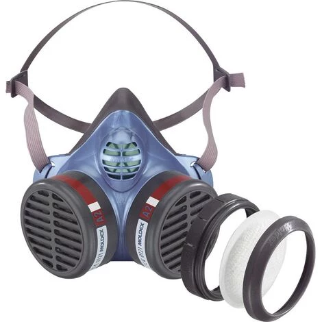 Demi-masque Série 5000 Moldex 5584 Classe De Filtre/Niveau De Protection: FFA2P3 R D 1 Pc(s) 3 Demi-masque Série 5000 Moldex 5584 Classe De Filtre/Niveau De Protection: FFA2P3 R D 1 Pc(s)