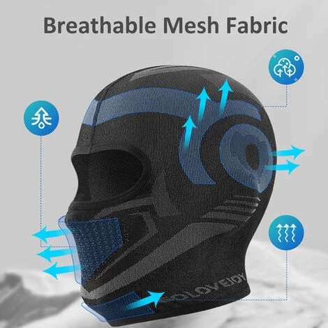 ASUPERMALL Cyclisme En Plein Air Balaclava Masque Visage Coupe-Vent Ski Masque Cache-Cou Pour Hommes Femmes Moto Course Peche, Taille M, Epaissie 6 ASUPERMALL Cyclisme En Plein Air Balaclava Masque Visage Coupe-Vent Ski Masque Cache-Cou Pour Hommes Femmes Moto Course Peche, Taille M, Epaissie – Image 4