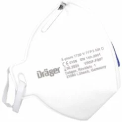 DRÀGER Dräger X-plore 1730 V FFP3 NR D Masques De Protection Respiratoire - 2 Pièces FFP3 Filtrant Les Particules Taille Universelle Avec Respirateur à Valve CoolMAX