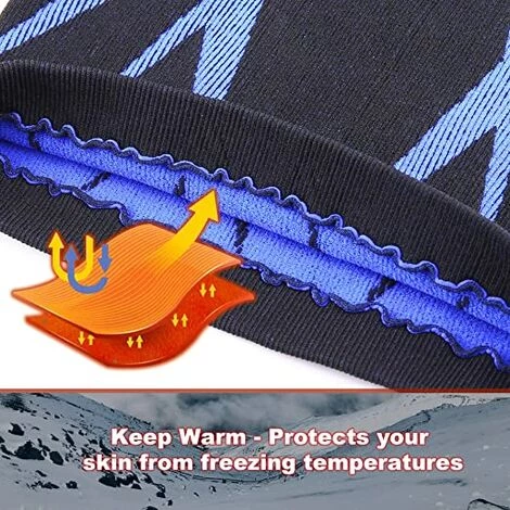 ILOVEMILAN Cache-cou De Masque De Ski Par Temps Froid Pour Snowboard, Vélo Ou Moto De Sport De Plein Air D'hiver Par Temps Froid (bleu) 4 ILOVEMILAN Cache-cou De Masque De Ski Par Temps Froid Pour Snowboard, Vélo Ou Moto De Sport De Plein Air D'hiver Par Temps Froid (bleu) – Image 2