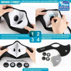 BARES Masque Anti-poussière Pour Menuiserie Construction Tondre Ponçage Jardinage Nettoyage Peinture Sciage Et Meulage -Protection des voies respiratoires Soldes 46376607 5