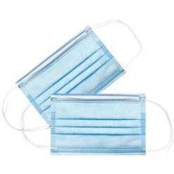 Masque Hygiénique Jetable -Masque Polypropylène à 3 Couches Léger Souple Et Respirant Pince à Nez Protection Faciale Haute Filtration [Non Réutilisable]，Irisfr（5 Couleurs，50pcs） -Protection des voies respiratoires Soldes 46378998 2